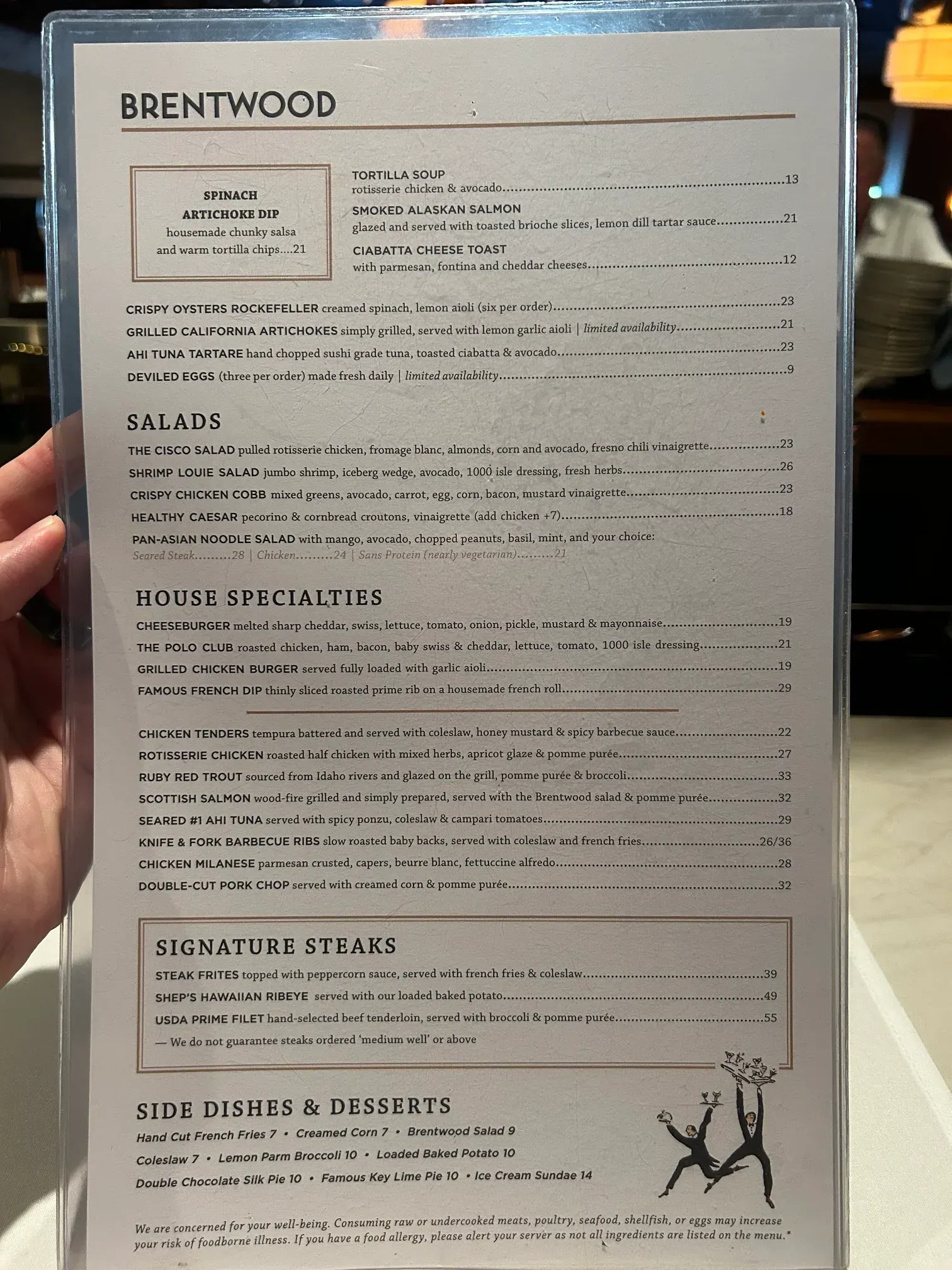 Brentwood Dallas dining room