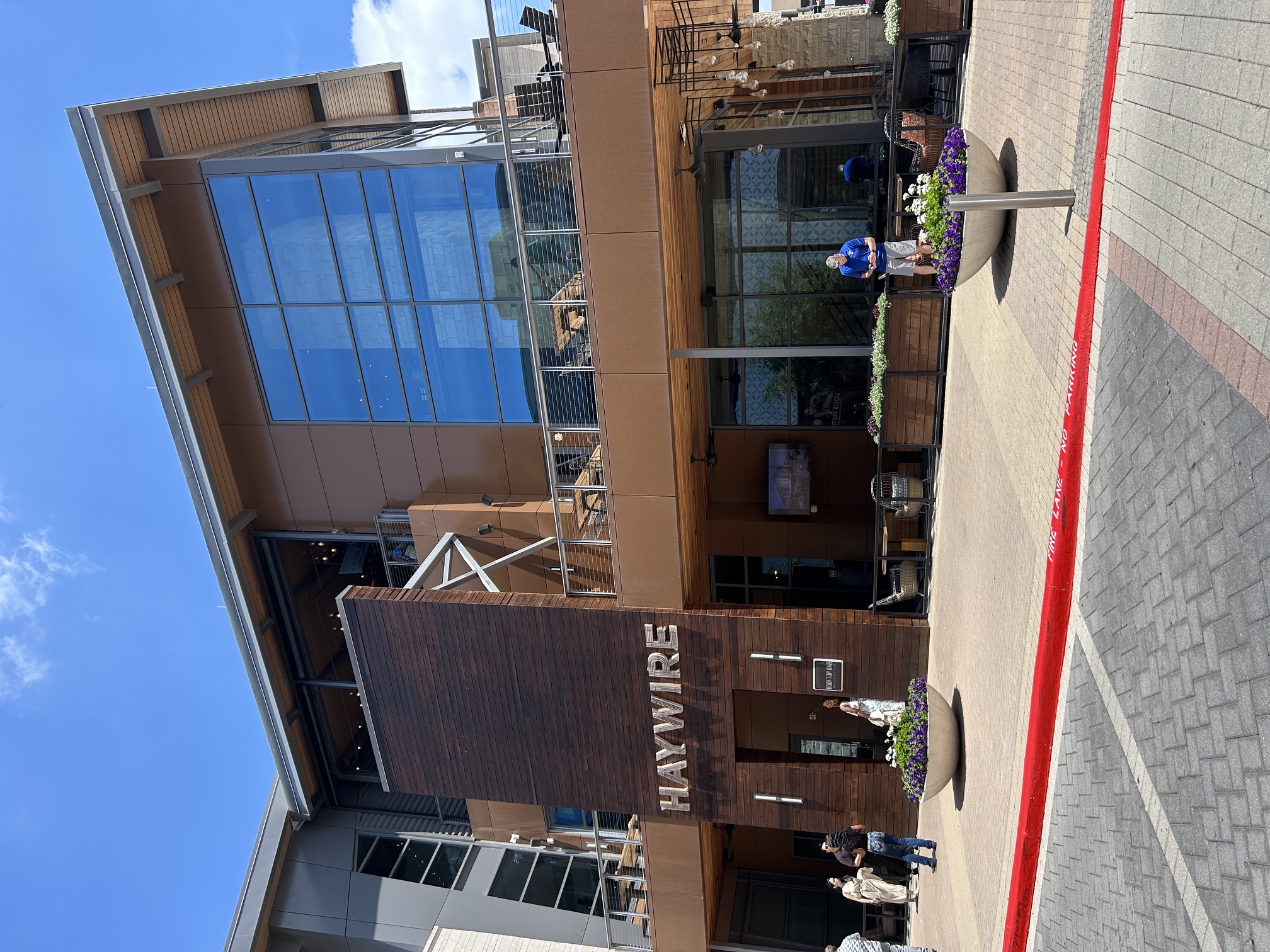 Haywire Legacy West rooftop patio